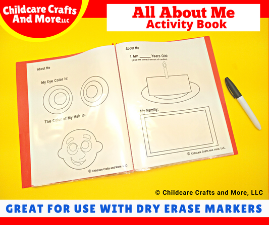 All About Me Activity Book (Print Edition)