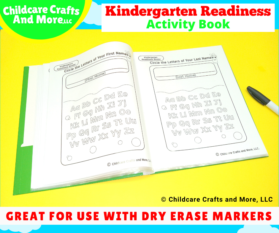 Kindergarten Readiness Activity Binder (Print Edition)