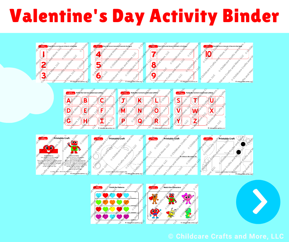 Valentine's Day Activity Binder Download