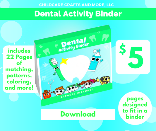 Dental Activity Binder Download