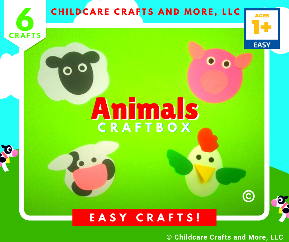 Easy Crafts! Animals Theme