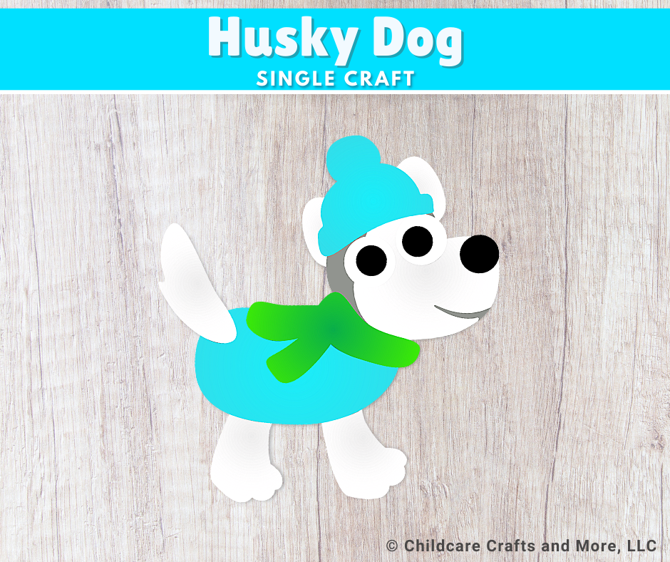 Husky Dog Single Craft