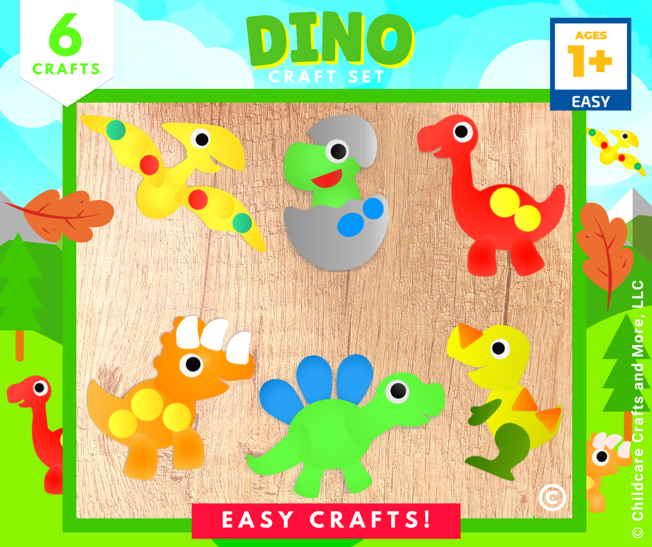 Easy Crafts! Dino Theme