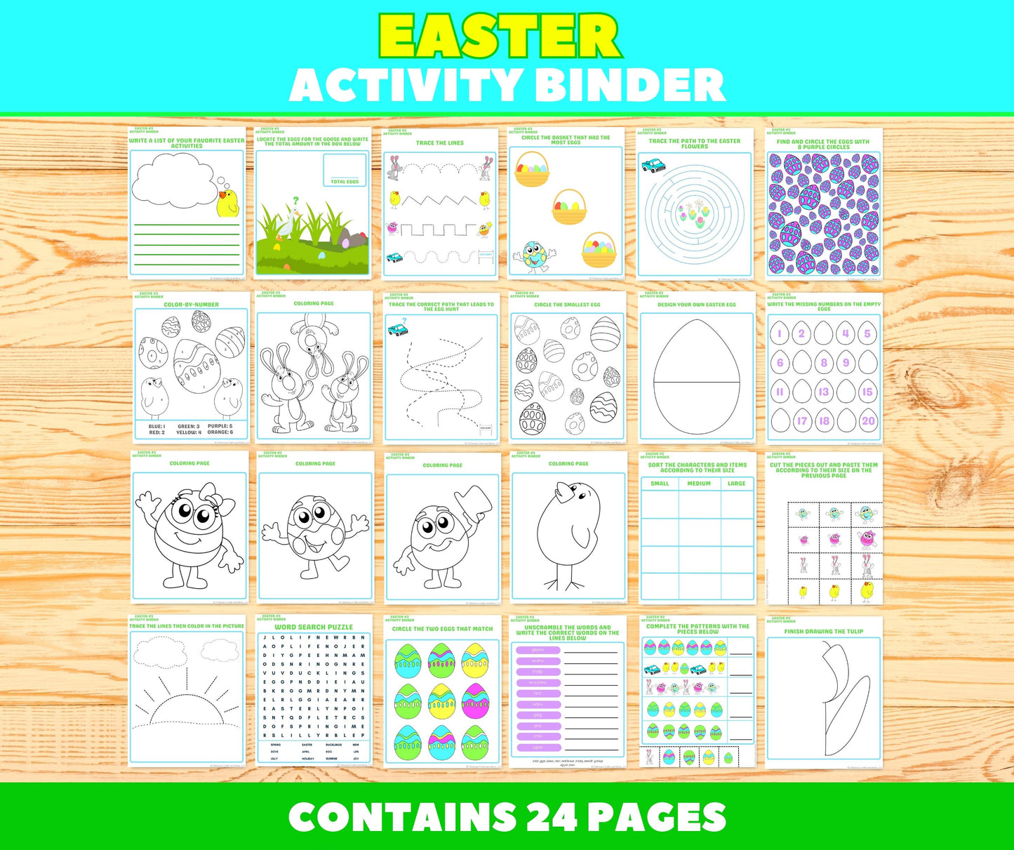 Easter #2 Activity Binder - Download
