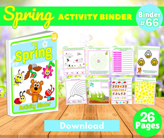 Spring Activity Binder - Download