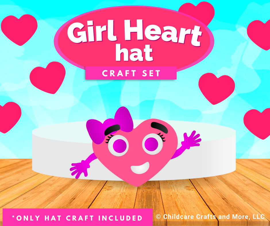 Girl Heart Hat