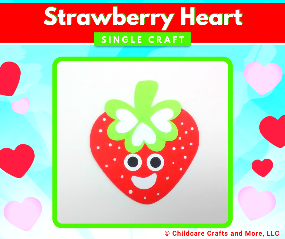 Strawberry Heart Craft Kit
