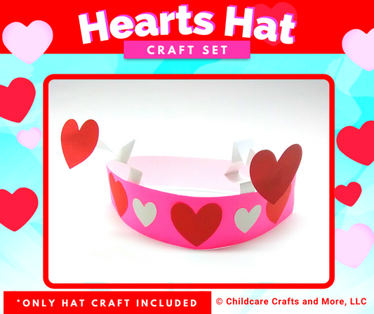 Hearts Hat Craft Kit