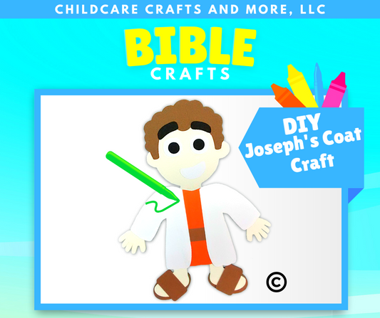 Color in Joseph's Coat Bible Craft