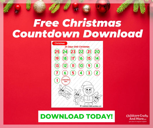 25 DAYS UNTIL CHRISTMAS - FREE DOWNLOAD