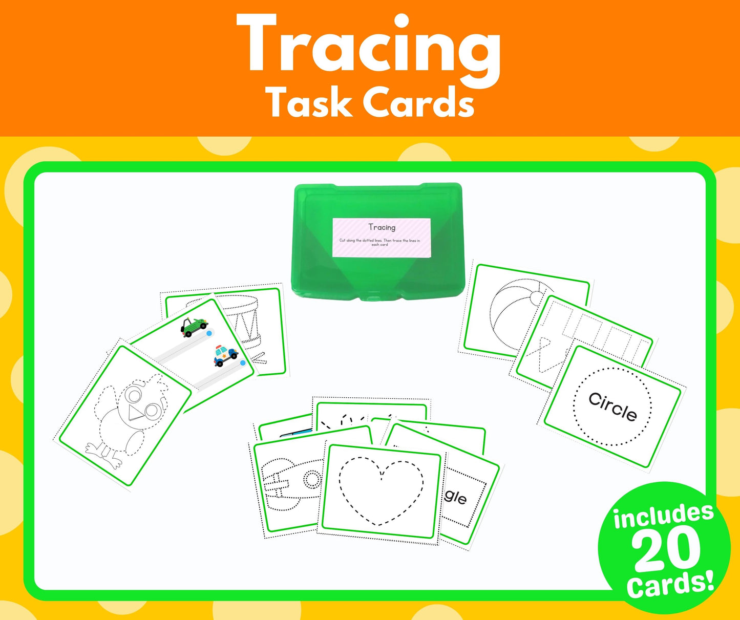 Tracing Task Cards (Task Box Activity) - Download