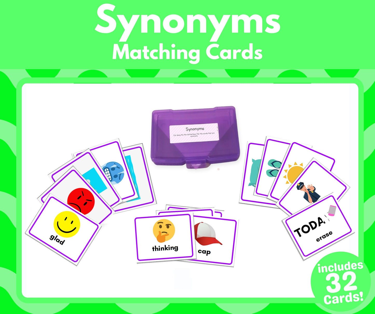 Synonyms Matching Cards (Task Box Activity) - Download