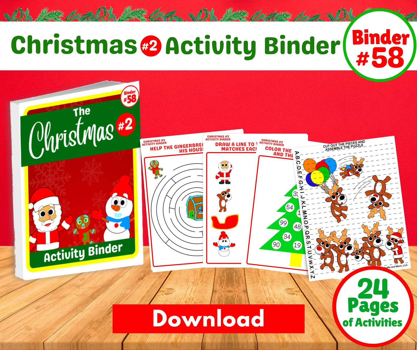 Christmas #2 Activity Binder Download