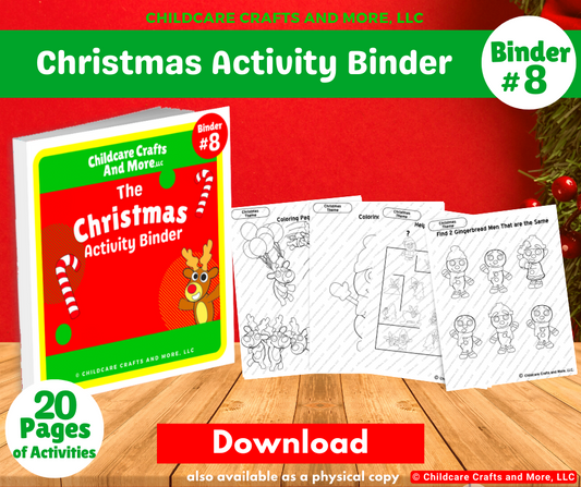 Christmas Activities Binder Download
