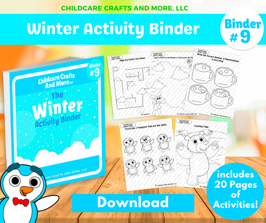 Winter Activities Binder Download