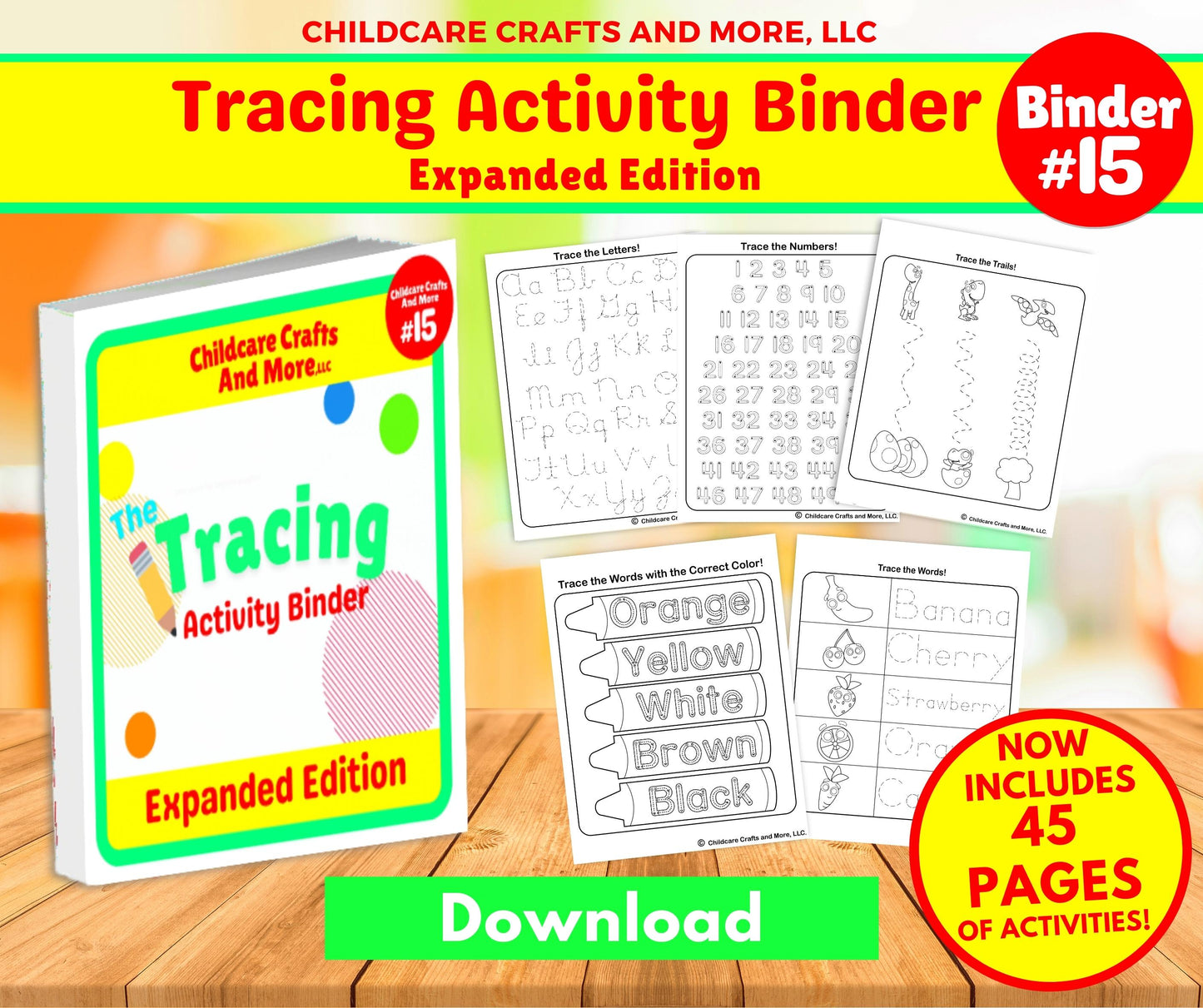 Tracing Activity Binder - Expanded Edition DOWNLOAD