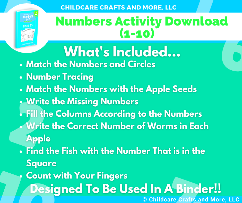 Numbers Activities Binder Download