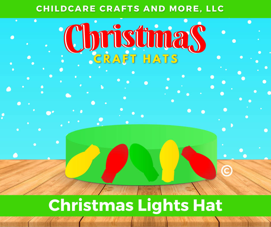 Christmas Lights Hat Craft Kit