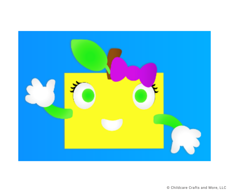 Apple Rectangle Craft Kit