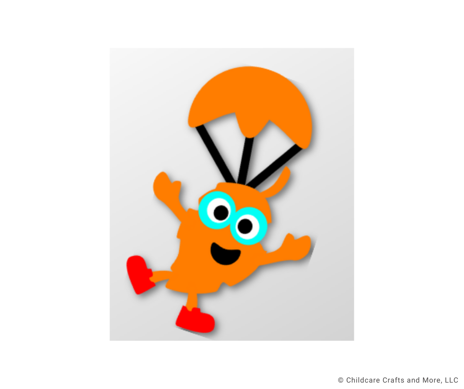 Orange Silly Leaf Craft Kit