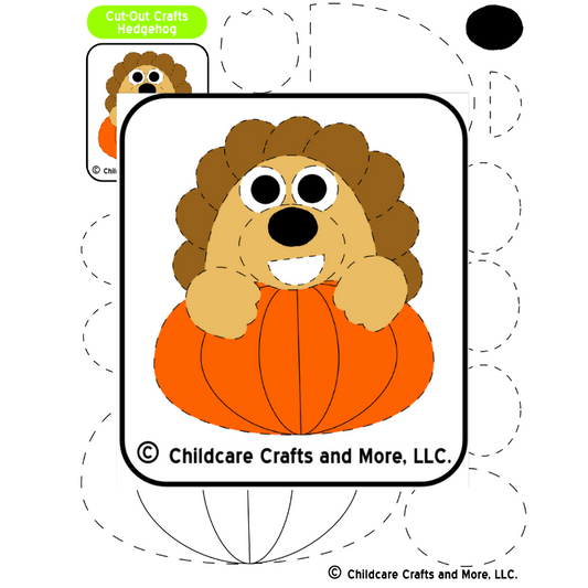 Hedgehog Printable Craft