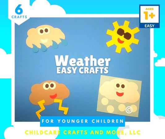Easy Crafts! Weather Theme