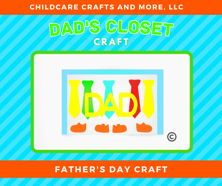 Dad's Closet Father's Day Single Craft