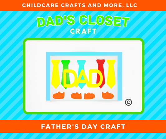Dad's Closet Father's Day Single Craft