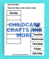 Days of the week activity