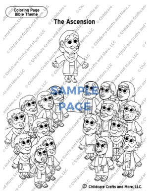 The Ascension Coloring Page