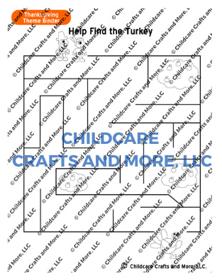 Find the Turkey Maze Thanksgiving Single Download