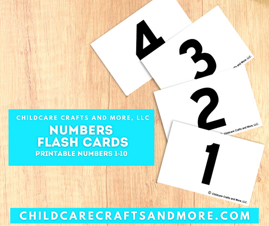 Numbers Flash Cards