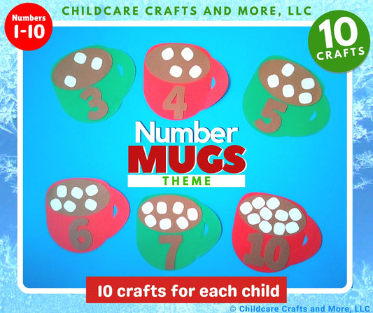 Mug Numbers (1-10)