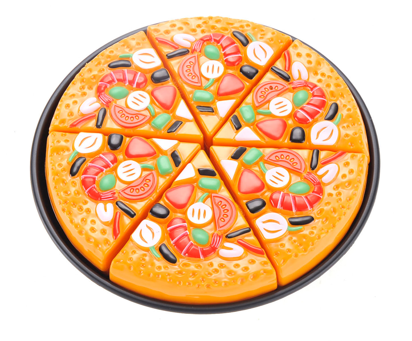Pizza Playset with Watermelon, Icecream and Utensils