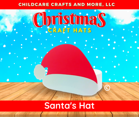 Santa Hat Craft Kit