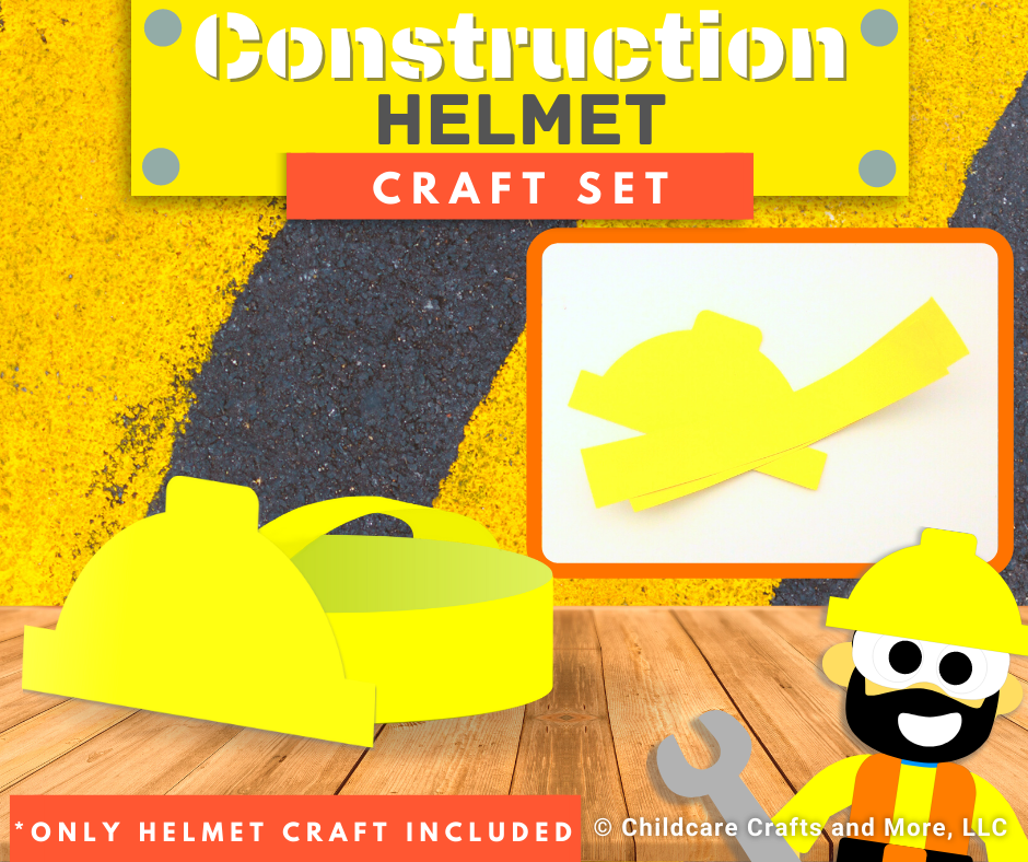 Construction Helmet Craft Kit