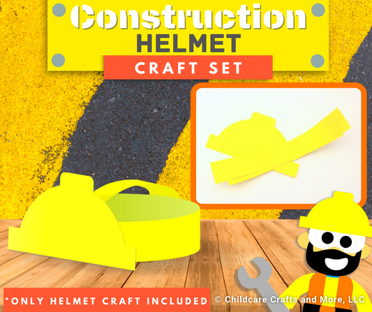 Construction Helmet Craft Kit