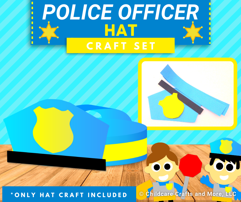 Police Hat Craft Kit